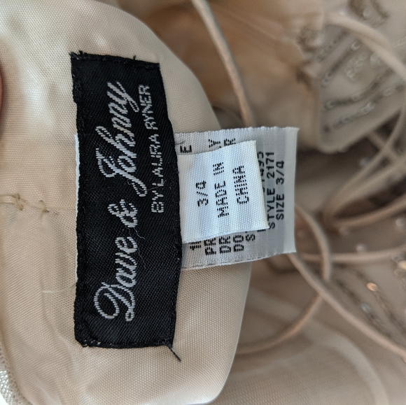 SOLD Dave & Johnny Flapper Formal Dress - Picture 2 of 6